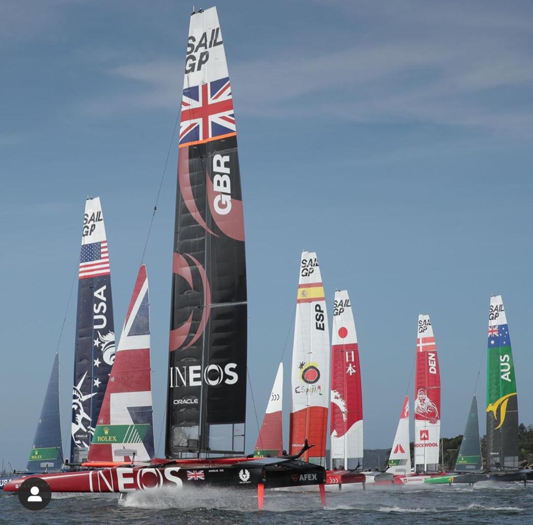 در اولین مرحله از Sail Gp بریتانیا قهرمان مسابقات جهانی SAIL GP سیدنی استرالیا