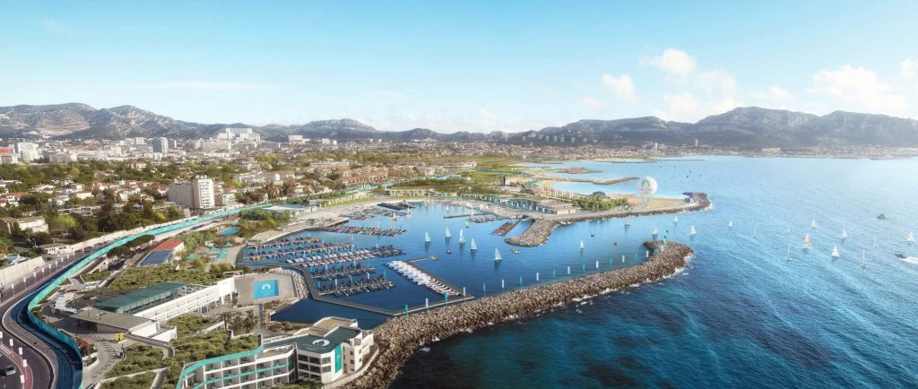 Marina de Marseille 1 1980x840 1 1024x434 - 800 روز تا بازیهای المپیک پاریس ، World Sailing وب سایت اختصاصی سیلینگ 2024 را راه اندازی کرد