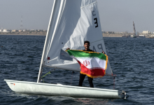 نویدی 220x150 - صدرنشینی بادبانی ایران در مسابقات بین‌المللی دریایی ۲۰۲۵