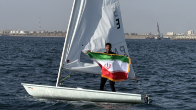 نویدی 390x220 - صدرنشینی بادبانی ایران در مسابقات بین‌المللی دریایی ۲۰۲۵