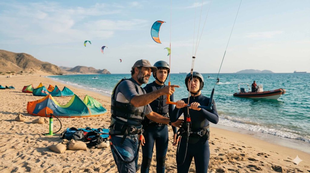 kiteboarding bootcamp 1024x572 - پیش ثبت نام بوت کمپ آموزشی کمک مربیگری کایت بردینگ ، مربیگری درجه 3 کایت بردینگ (+بازآموزی)